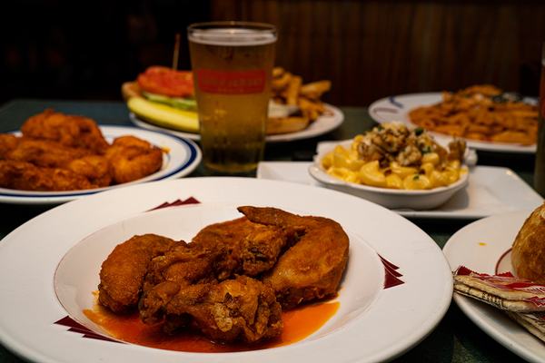 Wings and a cold beer