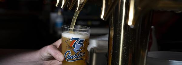 Pulling one into the 75th anniversary glass
